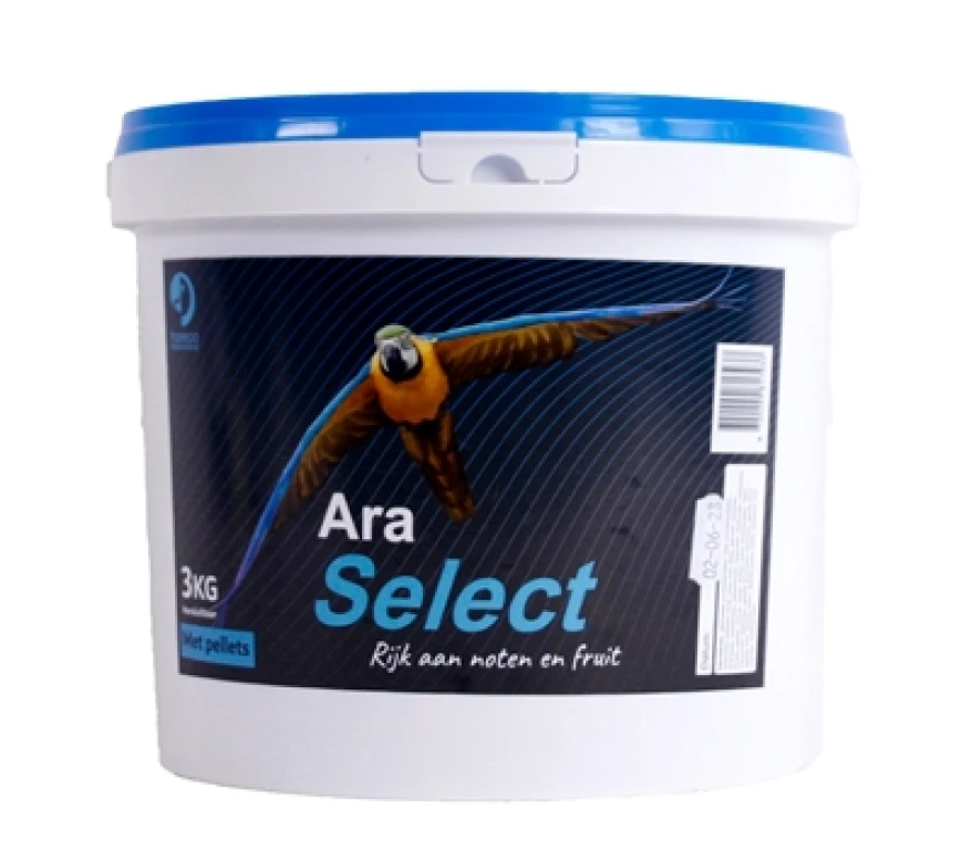 Hareco Vogel Buitenvoer Ara Select zonder Pellets 3 kg