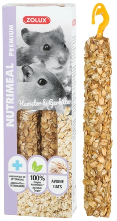 Knaagdier Snack Haver voor Hamsters, set van 2