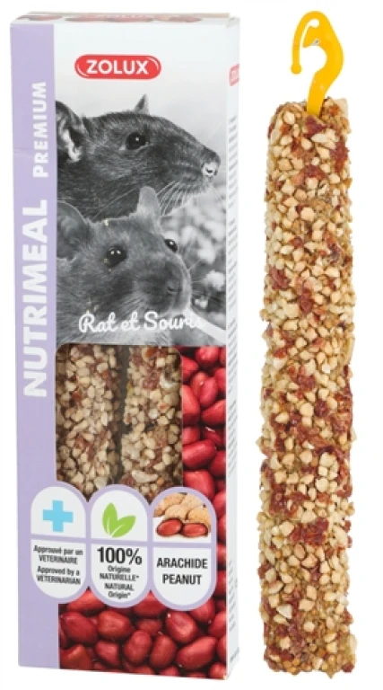 Knaagdier Snack Pinda 125 gr (set van 2)