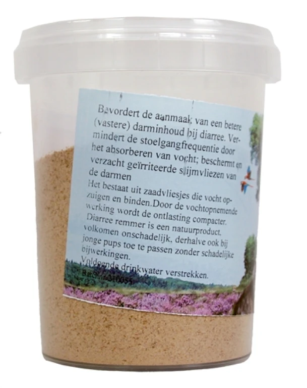 Voedingssupplement Diarree Remmer Psyllium Husk 200 gr