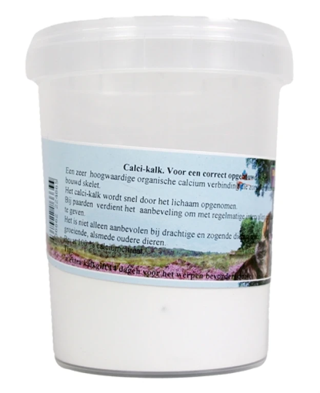 Hond Voedingssupplement Calciumcitraat 250 gr (1 stuk)
