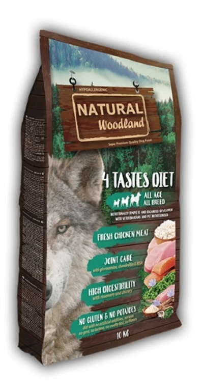 Natural Woodland Hond Droogvoer Alle Rassen en Leeftijden 10 kg