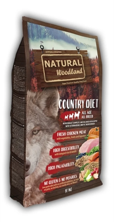 Natural Woodland Hond Droogvoer Alle Rassen en Leeftijden 10 kg