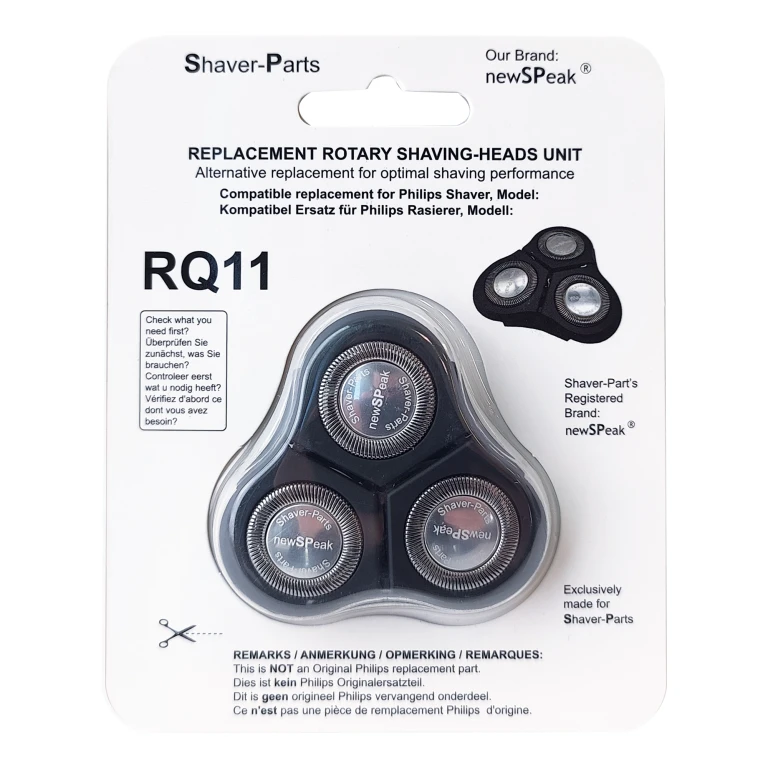 Shaver-Parts scheerhoofd voor Philips RQ11 SensoTouch 2D, 1 stuk