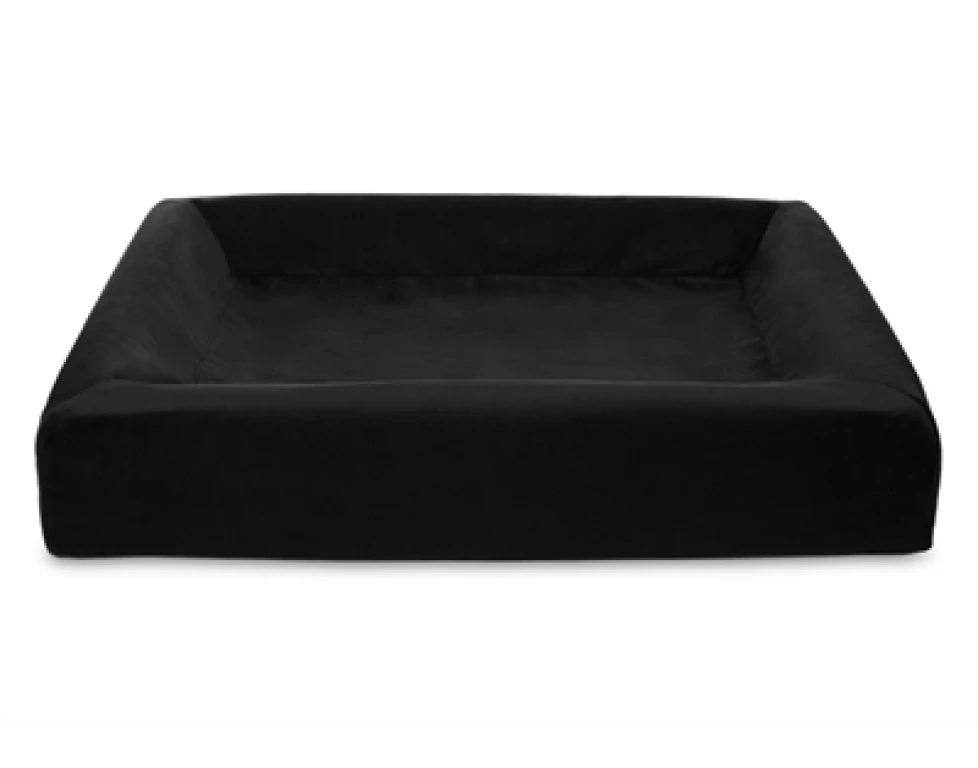 BIA Royal Fluweel Hoes voor Hondenmand - Zwart - 1 stuk