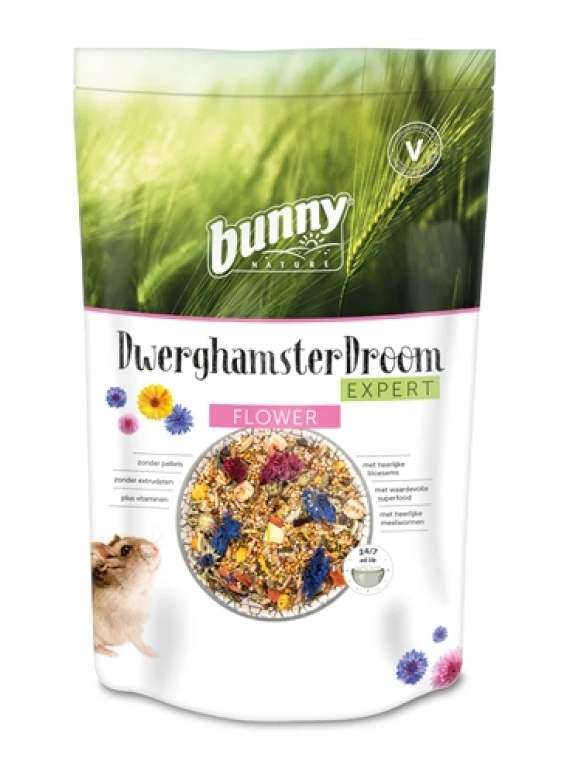 Dwerghamstervoer Expert Flower 500 gram