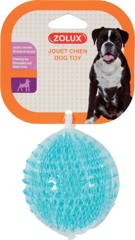 Zolux Pop Stekelbal Turquoise Hondenspeelgoed - 1 stuk