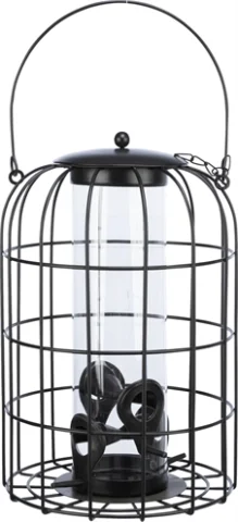 TRIXIE VOERDISPENSER MET GAASBESCHERMING ZWART