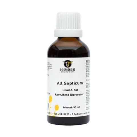 DE GROENE OS ALL SEPTICUM HOND / KAT