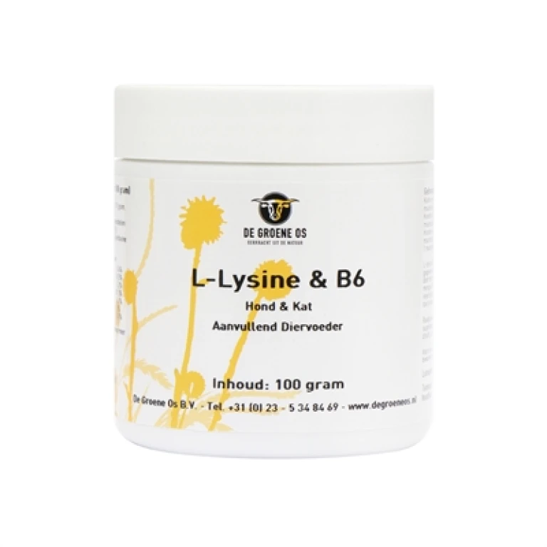 Voedingssupplement voor honden en katten L-Lysine B6, 1 stuk