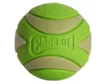 Chuckit Max Glow Ultra Squeekerbal Groen - 1 stuk - 6 cm