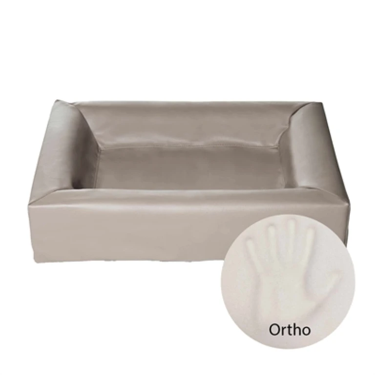 BIA Orthopedisch Hondenbed Taupe - 70x60x15 cm - 1 stuk