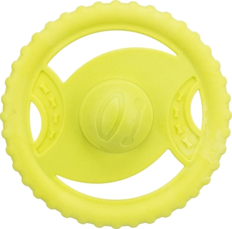TRIXIE Aqua Waterspeeltje Schijf TPR Geel - 1 stuk - 20 cm