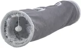 Kattenspeeltunnel Grijs 116x27 cm