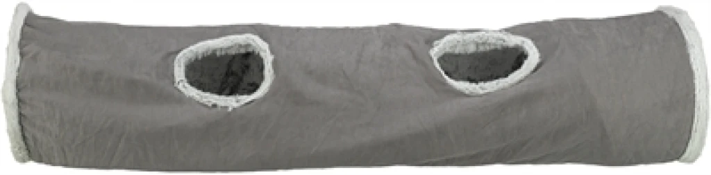 Kattenspeeltunnel Grijs 116x27 cm