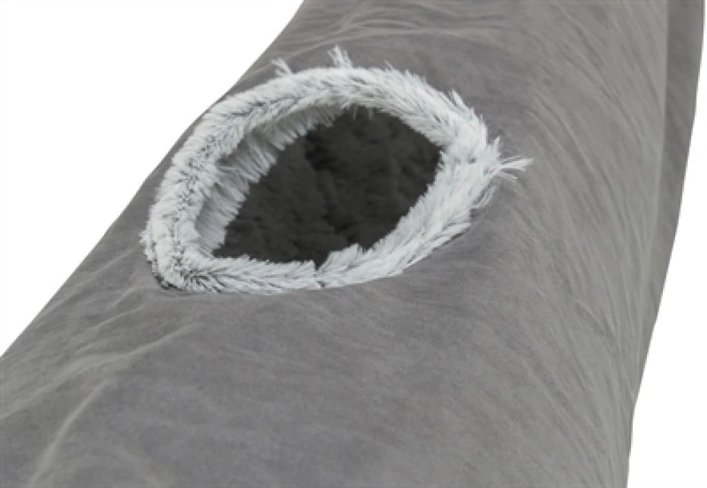 Kattenspeeltunnel Grijs 116x27 cm