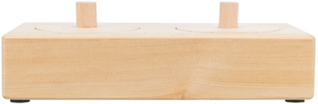 Trixie Snack Box voor Konijnen en Ratten - Onbehandeld Hout - 1 stuk