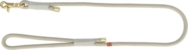 TRIXIE SOFT ROPE HONDENRIEM GRIJS / LICHTGRIJS