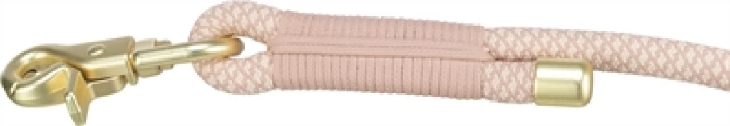 TRIXIE Soft Rope Hondenriem Verstelbaar - Roze/Licht Roze - 1 stuk