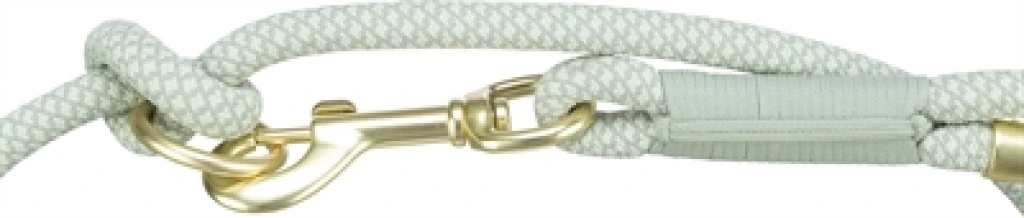 TRIXIE Soft Rope Hondenriem Verstelbaar - Saliegroen/Mint - 1 stuk