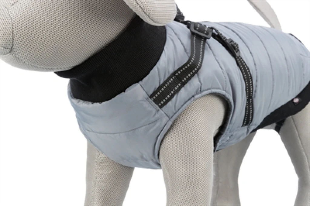 Hondenjas met Tuig Grijs 45 cm - 1 stuk