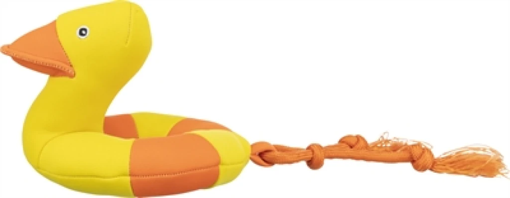 TRIXIE Aqua Toy Duck On Rope waterspeelgoed voor honden - 1 stuk