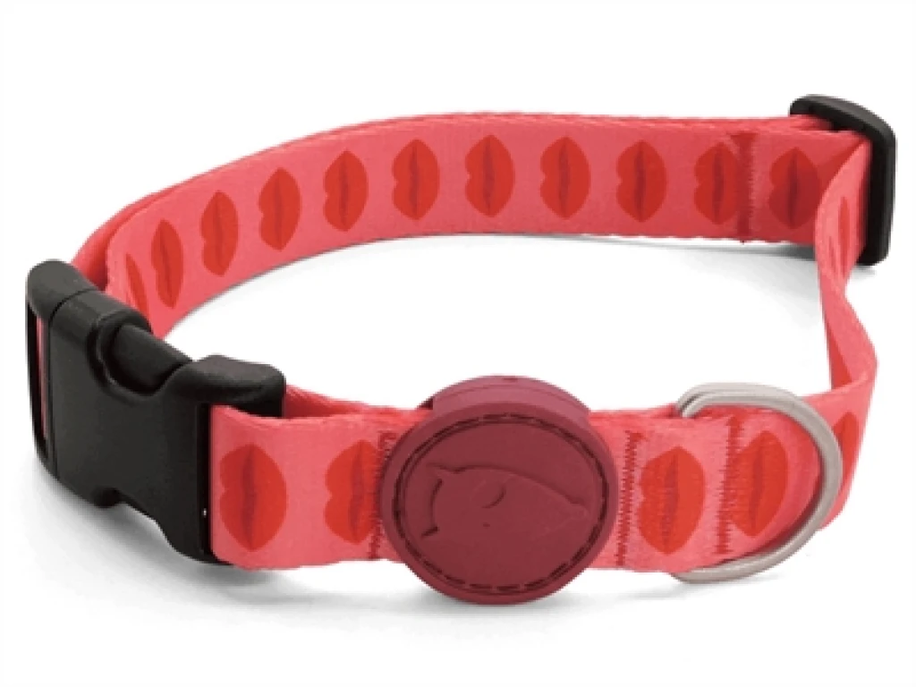 MORSO Hondenhalsband Gerecycled Lipstick Roze - 1 stuk