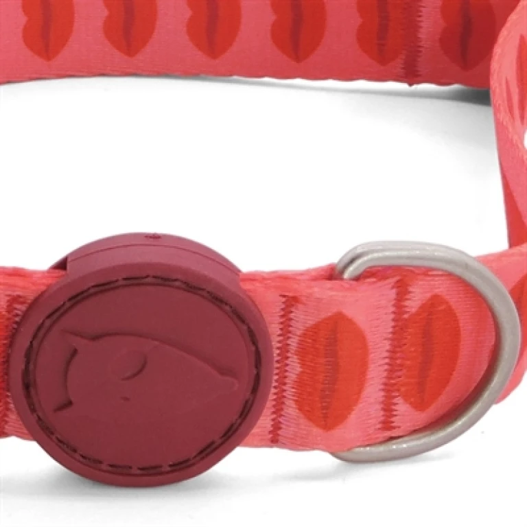 MORSO Hondenhalsband Gerecycled Lipstick Roze 43-70 x 2,5 cm - 1 stuk