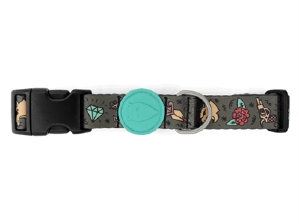 MORSO Hondenhalsband Gerecycled Ink Tank Groen M-L (1 stuk)