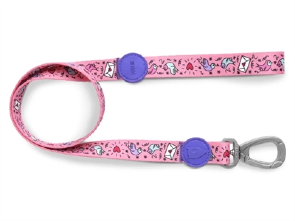 MORSO Hondenriem Gerecycled Sweet Tweet Roze - 1 stuk