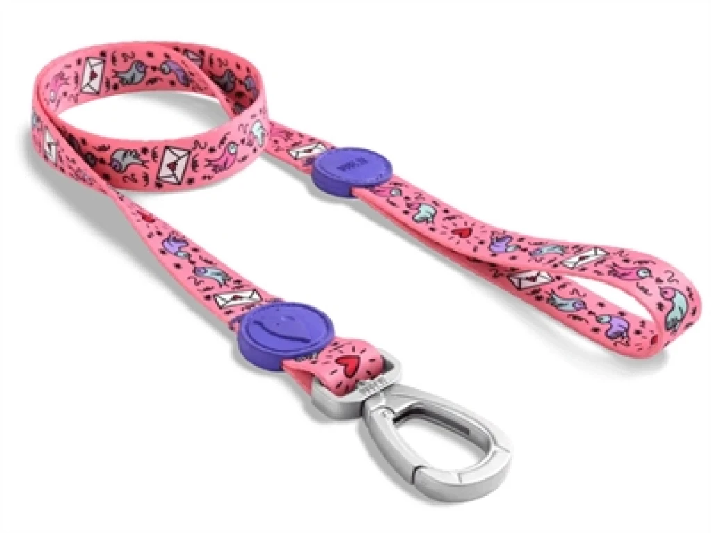 MORSO Hondenriem Gerecycled Sweet Tweet Roze - 1 stuk