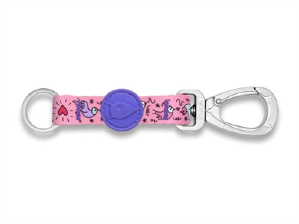 MORSO Key Cord Sleutelhanger Gerecycled Sweet Tweet Roze - 1 stuk