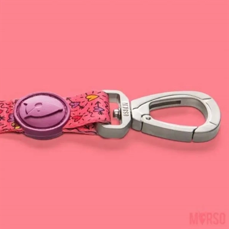 MORSO Hondenriem Gerecycled Pink Think Roze - 1 stuk