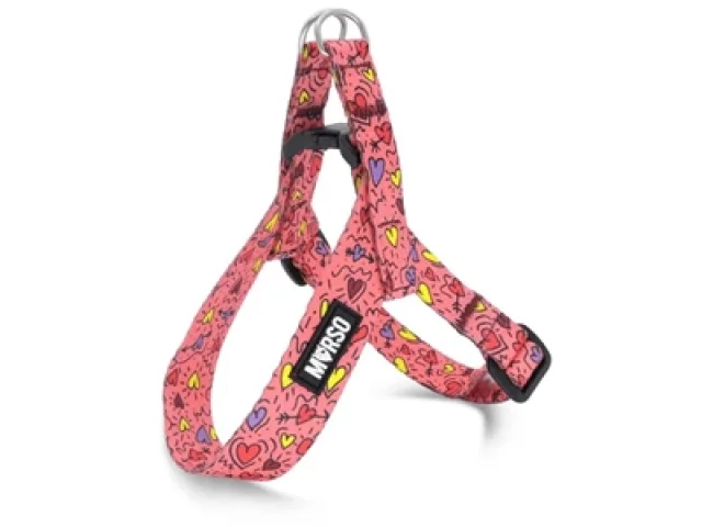 MORSO MINI HONDENTUIG VERSTELBAAR GERECYCLED PINK THINK ROZE