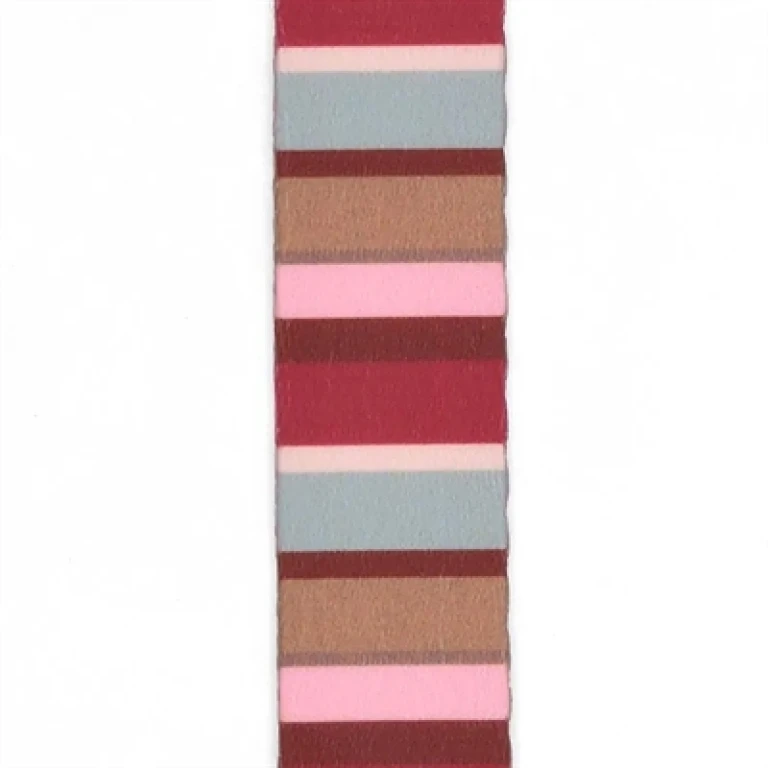 MORSO Hondenriem Verstelbaar Gerecycled Skyline Rood/Roze - 1 stuk