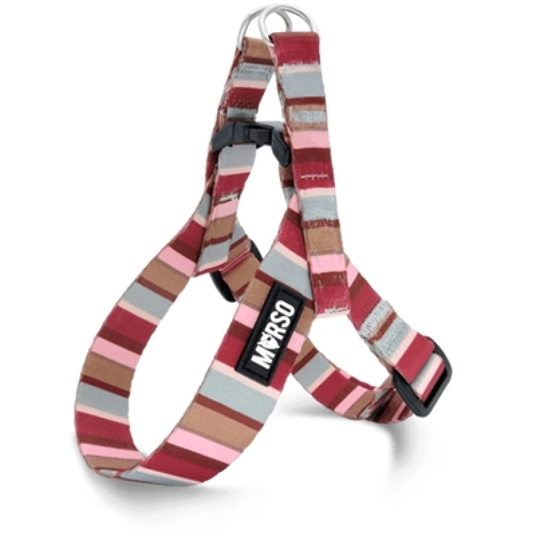 Hondentuig Rood/Roze - 1 stuk