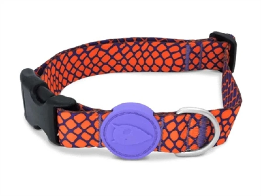 MORSO Hondenhalsband Gerecycled Urban Lizard Rood - 1 stuk