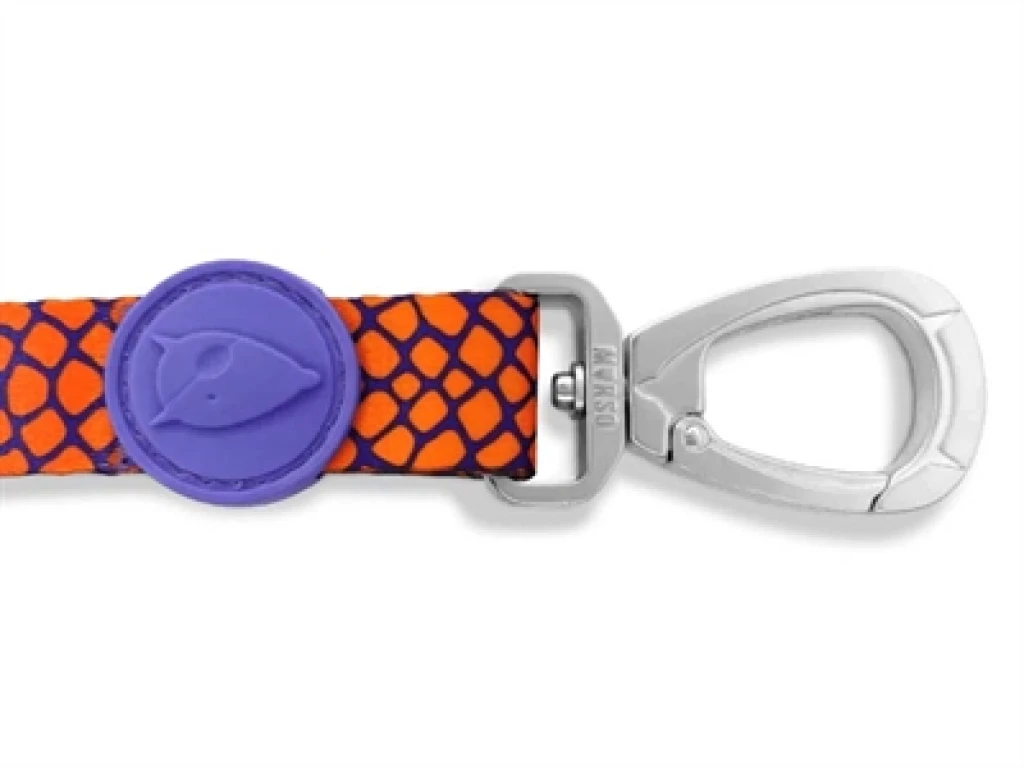 MORSO Hondenriem Gerecycled Urban Lizard Rood - 1 stuk