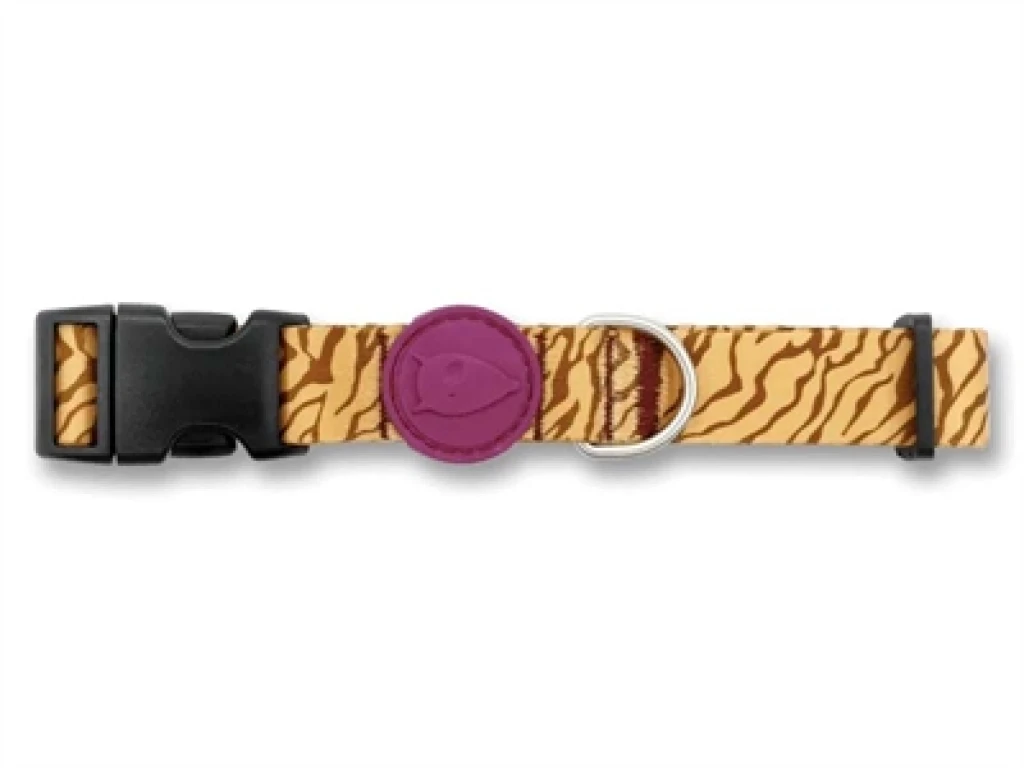 MORSO Hondenhalsband Gerecycled Jungle Drum Oranje 43-70 cm - 1 stuk