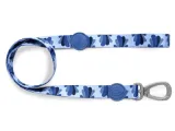MORSO HONDENRIEM GERECYCLED SPLASH BLAUW