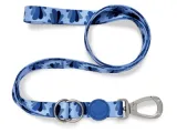 MORSO Hondenriem Verstelbaar Gerecycled Splash Blauw - 1 stuk