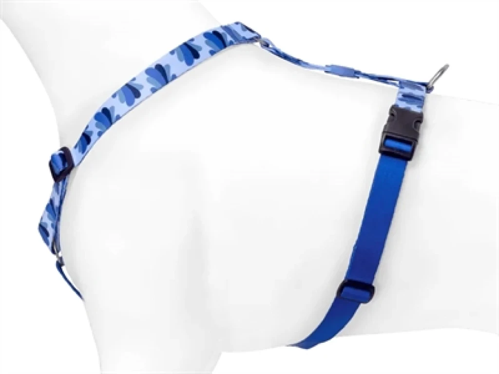 Hondentuigje Splash Blauw - 1 stuk