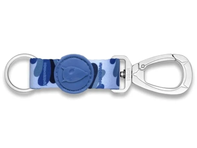 MORSO KEY CORD SLEUTELHANGER GERECYCLED SPLASH BLAUW