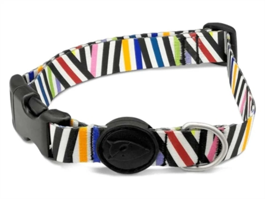 MORSO Hondenhalsband Gerecycled Spaghetti Incident Meerkleurig 37-58 cm
