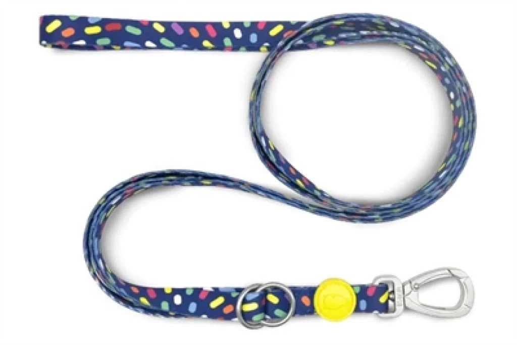 MORSO Hondenriem Verstelbaar Gerecycled Color Invaders Paars - 1 stuk