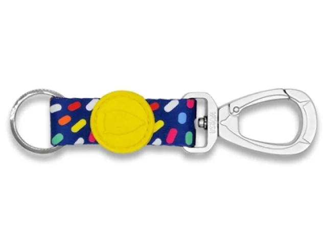 MORSO KEY CORD SLEUTELHANGER GERECYCLED COLOR INVADERS PAARS