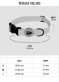 MORSO HALSBAND HOND GERECYCLED POWER FLOW ZWART