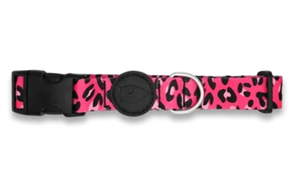 MORSO Hondenhalsband Gerecycled Bubble Leo Roze - 1 stuk (30-42 cm)