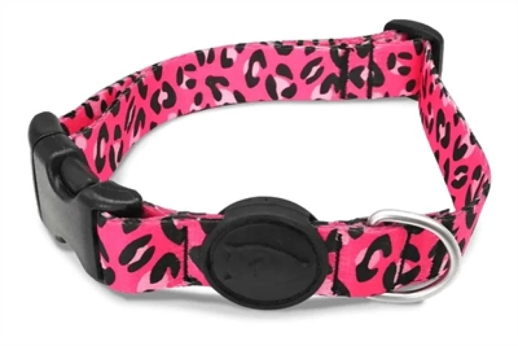 MORSO Hondenhalsband Gerecycled Bubble Leo Roze - 43-70 cm
