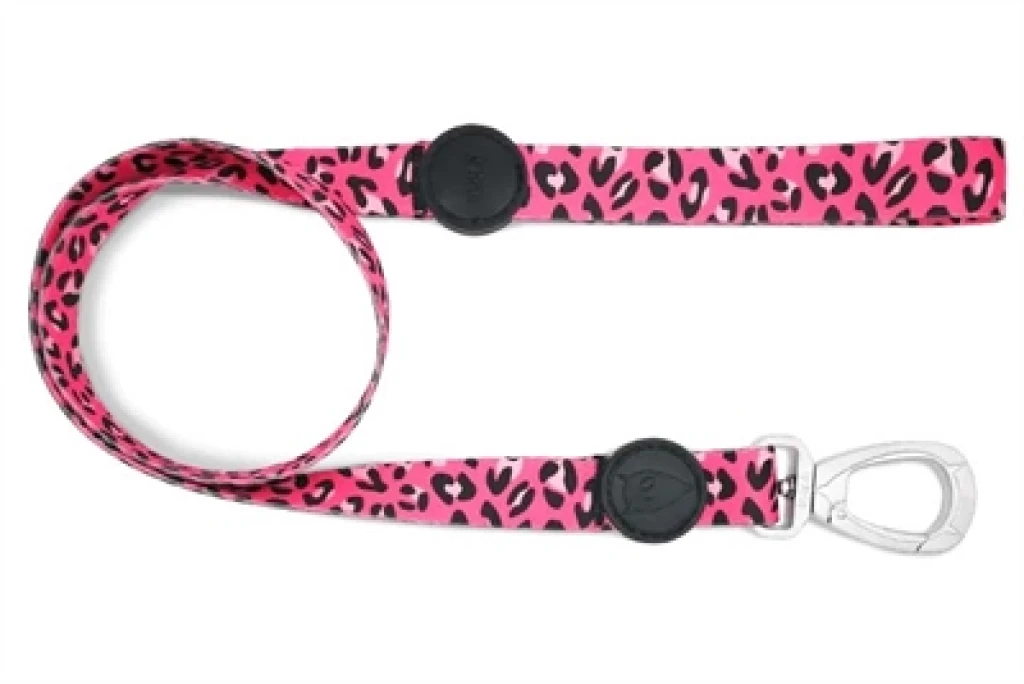 MORSO Hondenriem Gerecycled Bubble Leo Roze - 1 stuk